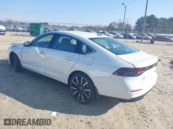 2024 Honda Accord Touring with VIN 1HGCY2F86RA029204, listed as a IAAI auction lot 41476186 with Not provided miles and . Bid and sale history available at DreamBid. Image 3.