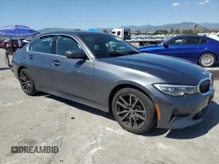 2022 BMW 3 Series 330i with VIN 3MW5R1J00N8C60621, listed as a Copart auction lot 56243465 with 71,940 mi miles and Salvage title. Bid and sale history available at DreamBid. Image 4.