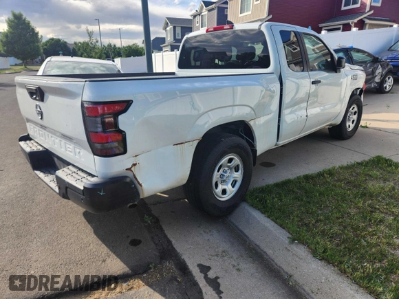 2023 Nissan Frontier S with VIN 1N6ED1CL8PN657547, listed as a Copart auction lot 64338765 with 26,064 mi miles and Clean title. Bid and sale history available at DreamBid. Image 4.