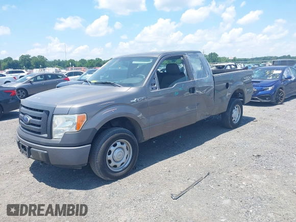 2010 Ford F-150 XL with VIN 1FTEX1E84AFC34307, listed as a IAAI auction lot 42567151 with 41,551 mi miles and . Bid and sale history available at DreamBid. Image 2.