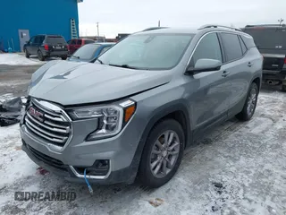2023 GMC Terrain SLT with VIN 3GKALVEG7PL255230, listed as a IAAI auction lot 41970303 with 30,117 mi miles and . Bid and sale history available at carsss.com. Image 17.