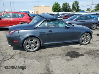 2006 Lexus SC 430 with VIN JTHFN48Y169001884, listed as a Copart auction lot 69249434 with 186,520 mi miles and Salvage Title. Bid and sale history available at carsss.com. Image 3.
