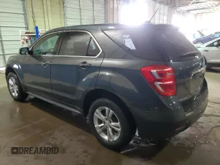 2017 Chevrolet Equinox LS with VIN 2GNALBEK3H1562189, listed as a Copart auction lot 49695405 with 44,731 mi miles and Clean Title. Bid and sale history available at carsss.com. Image 2.