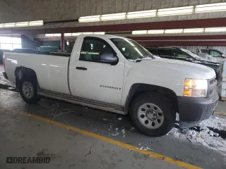 2008 Chevrolet Silverado 1500 Work Truck with VIN 1GCEK14X48Z116550, listed as a Copart auction lot 45712395 with 207,532 mi miles and Salvage Title. Bid and sale history available at carsss.com. Image 4.