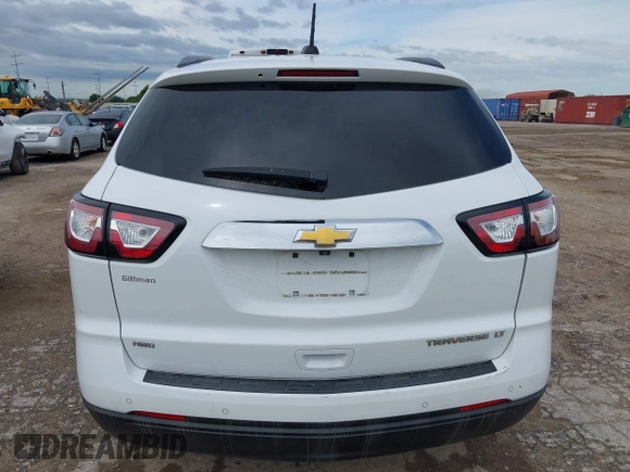2016 Chevrolet Traverse LT z VIN 1GNKVGKD3GJ270550, wystawiony jako IAAI lot #42484268 z przebiegiem 113 711 mil mil oraz . Historia ofert i sprzedaży dostępna na DreamBid. Obrazek 6.