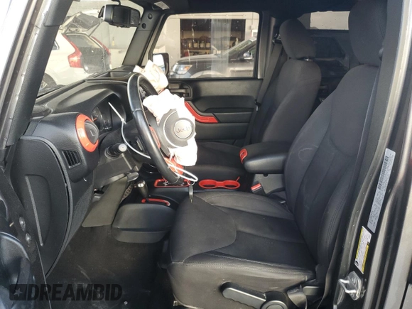 2018 Jeep Wrangler JK Unlimited Sport S with VIN 1C4HJWDG4JL929375, listed as a Copart auction lot 78865084 with 93,260 mi miles and Salvage Title. Bid and sale history available at carsss.com. Image 7.
