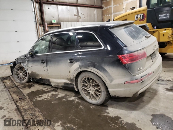 2019 Audi Q7 Premium with VIN WA1AHAF76KD043576, listed as a Copart auction lot 42242865 with 57,524 mi miles and Salvage title. Bid and sale history available at DreamBid. Image 2.