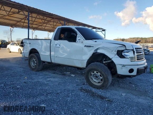 2013 Ford F-150 XL with VIN 1FTMF1EM8DKE29141, listed as a Copart auction lot 88806245 with 191,446 mi miles and Salvage Title. Bid and sale history available at DreamBid. Image 4.