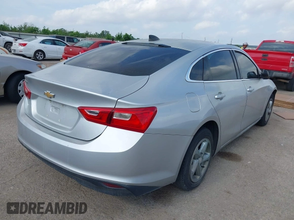2017 Chevrolet Malibu LS with VIN 1G1ZB5ST4HF192093, listed as a IAAI auction lot 42069027 with 131,870 mi miles and . Bid and sale history available at DreamBid. Image 4.
