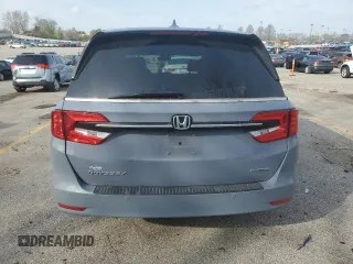 2023 Honda Odyssey Touring with VIN 5FNRL6H83PB053962, listed as a Copart auction lot 51461865 with 24,808 mi miles and Salvage Title. Bid and sale history available at DreamBid. Image 6.