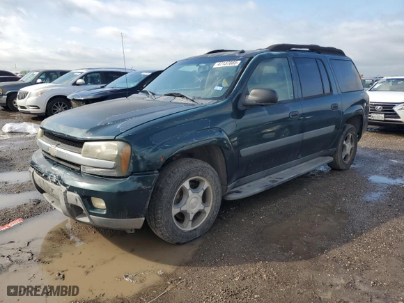 2005 Chevrolet TrailBlazer LS with VIN 1GNES16SX56157819, listed as a Copart auction lot 47137885 with 223,774 mi miles and Salvage Title. Bid and sale history available at carsss.com. Image 1.