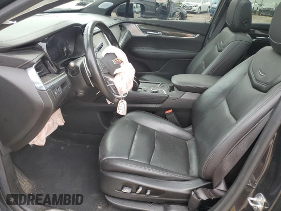 2020 Cadillac XT5 Sport AWD with VIN 1GYKNGRSXLZ161151, listed as a Copart auction lot 64041905 with 37,468 mi miles and Salvage title. Bid and sale history available at DreamBid. Image 7.