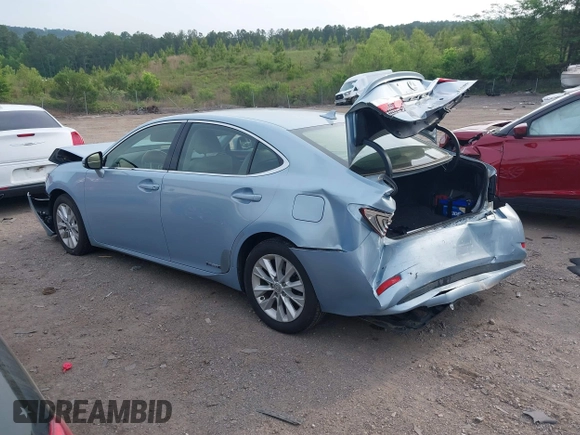 2013 Lexus ES 300h with VIN JTHBW1GG1D2008391, listed as a IAAI auction lot 42145055 with 127,722 mi miles and . Bid and sale history available at DreamBid. Image 3.