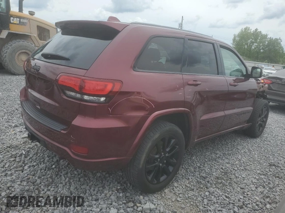 2017 Jeep Grand Cherokee Altitude z VIN 1C4RJFAG5HC768974, wystawiony jako Copart lot #55458315 z przebiegiem 155 474 mil mil oraz Szkoda całkowita • Salvage title. Historia ofert i sprzedaży dostępna na DreamBid. Obrazek 3.