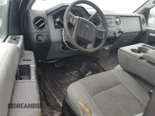 2014 Ford F-250 XL with VIN 1FT7X2B61EEA13924, listed as a Copart auction lot 43535775 with 114,249 mi miles and Salvage title. Bid and sale history available at DreamBid. Image 8.
