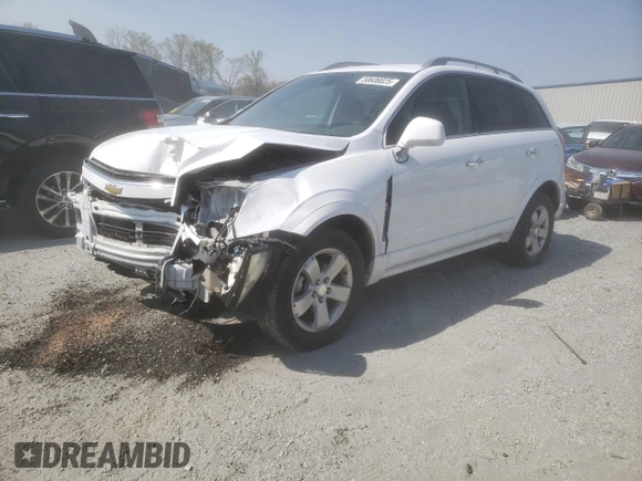 2012 Chevrolet Captiva Sport LT with VIN 3GNAL3E53CS637678, listed as a Copart auction lot 50606025 with 85,681 mi miles and Salvage Title. Bid and sale history available at carsss.com. Image 1.