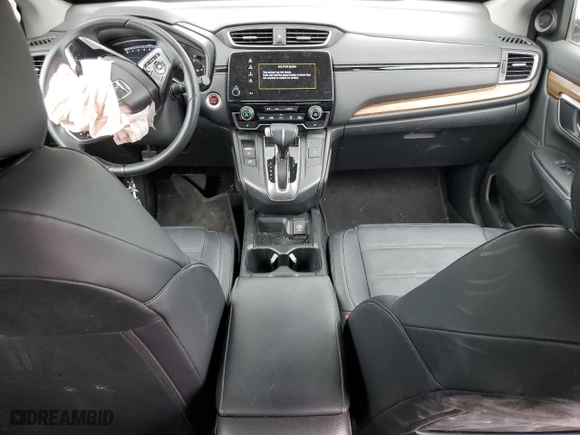 2017 Honda CR-V EX-L with VIN 5J6RW2H87HL071065, listed as a Copart auction lot 51615885 with 56,117 mi miles and Salvage Title. Bid and sale history available at carsss.com. Image 8.