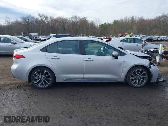 2022 Toyota Corolla SE with VIN 5YFS4MCE2NP108810, listed as a IAAI auction lot 41996376 with 45,701 mi miles and . Bid and sale history available at DreamBid. Image 13.