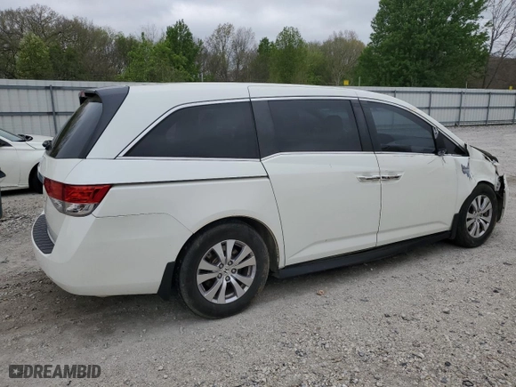 2015 Honda Odyssey EX with VIN 5FNRL5H45FB022816, listed as a Copart auction lot 51304145 with 229,130 mi miles and Salvage Title. Bid and sale history available at carsss.com. Image 3.