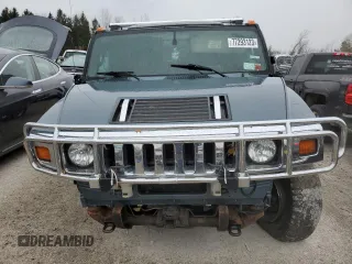 2005 Hummer H2 SUV with VIN 5GRGN23U95H116850, listed as a Copart auction lot 41478625 with 0 mi miles and Non Repairable. Bid and sale history available at carsss.com. Image 5.