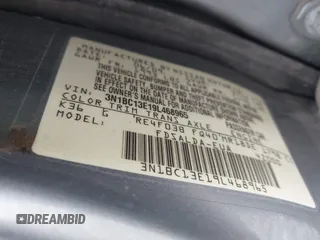 2009 Nissan Versa S z VIN 3N1BC13E19L468965, wystawiony jako IAAI lot #42174400 z przebiegiem 134 893 mil mil oraz . Historia ofert i sprzedaży dostępna na DreamBid. Obrazek 9.