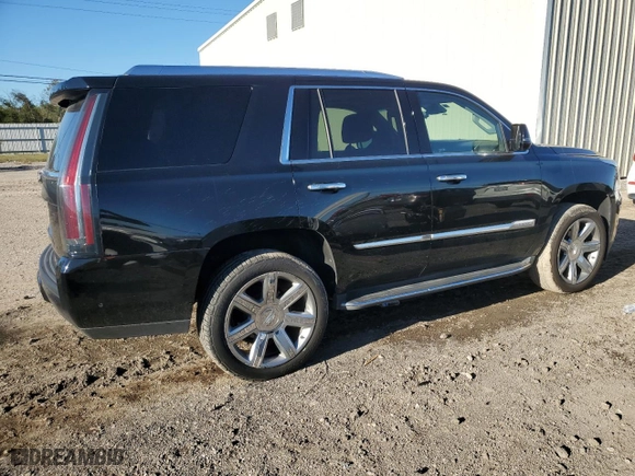 2019 Cadillac Escalade Luxury with VIN 1GYS3BKJ1KR268050, listed as a Copart auction lot 80866924 with 78,078 mi miles and Salvage Title. Bid and sale history available at carsss.com. Image 3.