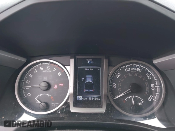 2017 Toyota Tacoma SR5 with VIN 3TMAZ5CN5HM038170, listed as a IAAI auction lot 41588399 with 152,469 mi miles. Bid and sale history available at carsss.com. Image 7.