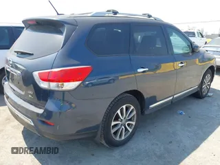 2013 Nissan Pathfinder Platinum with VIN 5N1AR2MM9DC655065, listed as a IAAI auction lot 42698219 with 113,545 mi miles and . Bid and sale history available at DreamBid. Image 4.