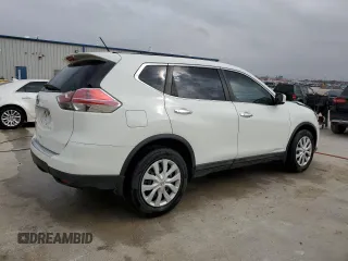 2016 Nissan Rogue SL with VIN 5N1AT2MT4GC895993, listed as a Copart auction lot 47048435 with 83,196 mi miles and Clean Title. Bid and sale history available at DreamBid. Image 3.