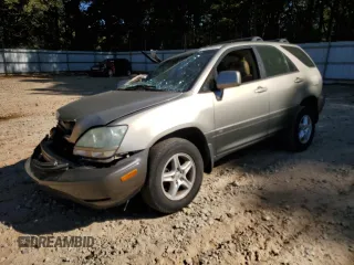 2003 Lexus RX 300 with VIN JTJGF10U430155240, listed as a Copart auction lot 76406564 with 0 mi miles and Salvage Title. Bid and sale history available at carsss.com. Image 1.