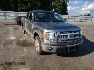 2013 Ford F-150 XL with VIN 1FTEX1CM5DFC69460, listed as a Copart auction lot 57601805 with 81,338 mi miles and Salvage title. Bid and sale history available at DreamBid. Image 13.