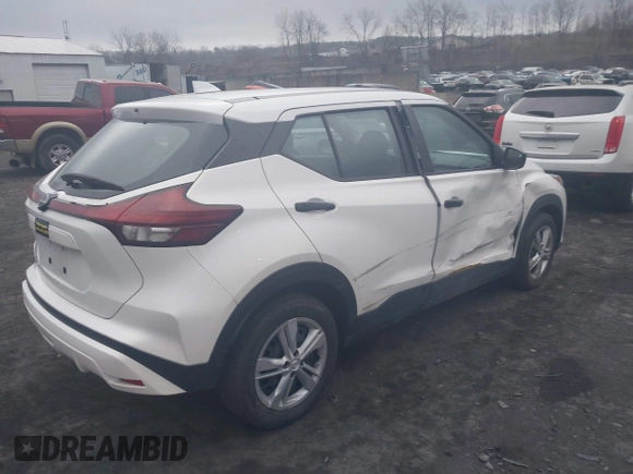 2022 Nissan Kicks S with VIN 3N1CP5BV5NL528712, listed as a IAAI auction lot 41863063 with 13,431 mi miles. Bid and sale history available at carsss.com. Image 4.