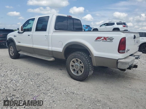 2005 Ford F-250 XL с VIN 1FTSW21P35EA29209, выставлен на аукционе Copart как лот 59752895 с пробегом 118 621 миль миль и Списание • Salvage title. История ставок и продаж доступна на DreamBid. Изображение 2.