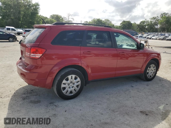 2020 Dodge Journey SE Value with VIN 3C4PDCAB7LT201891, listed as a Copart auction lot 52456815 with 74,602 mi miles and Non Repairable. Bid and sale history available at carsss.com. Image 3.