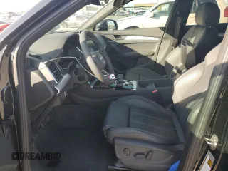 2024 Audi Q5 S line Premium Plus with VIN WA1EABFY5R2036077, listed as a Copart auction lot 80587784 with 6,047 mi miles and Salvage Title. Bid and sale history available at DreamBid. Image 7.