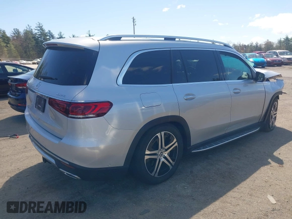 2021 Mercedes-Benz GLS 450 с VIN 4JGFF5KE9MA439143, выставлен на аукционе IAAI как лот 42147313 с пробегом 27 231 миль миль и . История ставок и продаж доступна на DreamBid. Изображение 4.