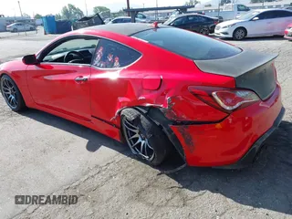 2014 Hyundai Genesis Coupe 2.0T with VIN KMHHT6KD0EU116078, listed as a IAAI auction lot 42396205 with 138,996 mi miles and . Bid and sale history available at DreamBid. Image 3.