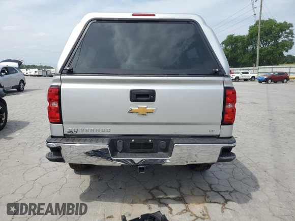 2017 Chevrolet Silverado 1500 LT with VIN 3GCUKREC3HG320455, listed as a Copart auction lot 57124395 with 119,683 mi miles and Salvage Title. Bid and sale history available at DreamBid. Image 6.