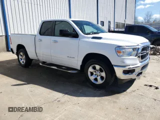 2020 Ram 1500 Big Horn z VIN 1C6SRFBT2LN371989, wystawiony jako Copart lot #50135945 z przebiegiem 75 103 mil mil oraz Szkoda całkowita • Salvage title. Historia ofert i sprzedaży dostępna na DreamBid. Obrazek 4.