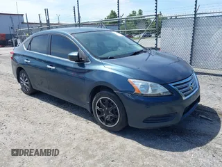 2014 Nissan Sentra SV z VIN 3N1AB7AP4EY218185, wystawiony jako IAAI lot #42474196 z przebiegiem 208 724 mil mil oraz . Historia ofert i sprzedaży dostępna na DreamBid. Obrazek 1.