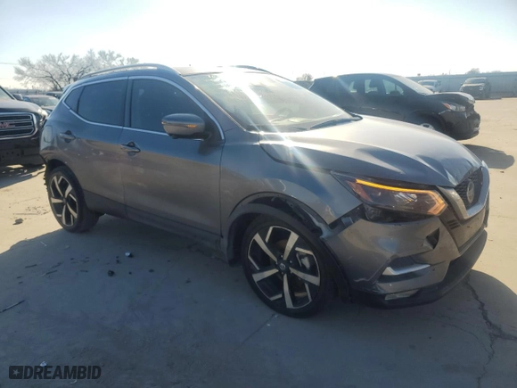 2022 Nissan Rogue Sport SL with VIN JN1BJ1CV9NW352262, listed as a Copart auction lot 87414404 with 23,344 mi miles and Salvage Title. Bid and sale history available at carsss.com. Image 4.