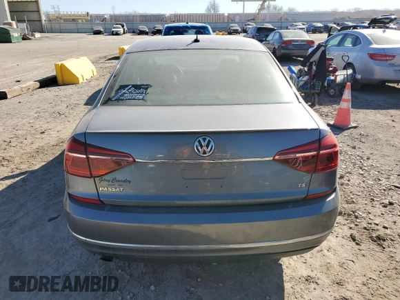 2017 Volkswagen Passat S with VIN 1VWAT7A39HC084887, listed as a Copart auction lot 47217285 with 110,787 mi miles and Salvage title. Bid and sale history available at DreamBid. Image 6.