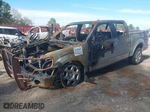2014 Ford F-150 XL with VIN 1FTFW1ET5EFC50565, listed as a IAAI auction lot 41798267 with 1 mi miles. Bid and sale history available at carsss.com. Image 2.