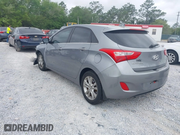 2013 Hyundai Elantra GT with VIN KMHD35LE8DU033254, listed as a IAAI auction lot 41956469 with 98,484 mi miles. Bid and sale history available at carsss.com. Image 3.