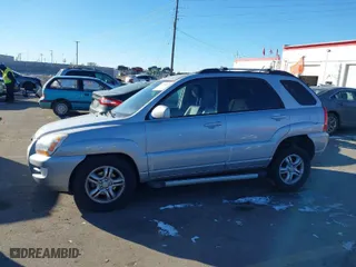 2008 Kia Sportage LX with VIN KNDJE723787491241, listed as a IAAI auction lot 41376422 with 66,160 mi miles. Bid and sale history available at carsss.com. Image 14.