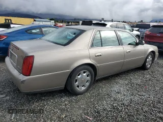 2001 Cadillac DeVille z VIN 1G6KD54Y61U248616, wystawiony jako Copart lot #47057095 z przebiegiem 110 009 mil mil oraz Czysty tytuł • Clean title. Historia ofert i sprzedaży dostępna na DreamBid. Obrazek 3.