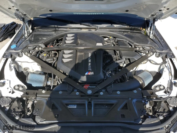 2021 BMW M3 with VIN WBS53AY03MFL44022, listed as a Copart auction lot 84827604 with 50,406 mi miles and Salvage Title. Bid and sale history available at carsss.com. Image 12.