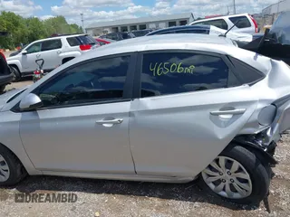 2022 Hyundai Accent SE with VIN 3KPC24A65NE174288, listed as a IAAI auction lot 39840101 with 46,506 mi miles. Bid and sale history available at carsss.com. Image 13.