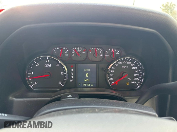 2016 Chevrolet Silverado 1500 Work Truck with VIN 1GCVKNEC0GZ154343, listed as a Copart auction lot 49179025 with 175,168 mi miles and Clean Title. Bid and sale history available at carsss.com. Image 8.