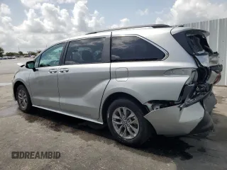 2025 Toyota Sienna XLE с VIN 5TDYRKEC5SS228793, выставлен на аукционе Copart как лот 60269765 с пробегом 11 976 миль миль и Чистый • Clean title. История ставок и продаж доступна на DreamBid. Изображение 2.